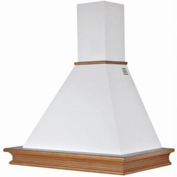 Hotte Rustique avec Incrustation Noyer 120 cm