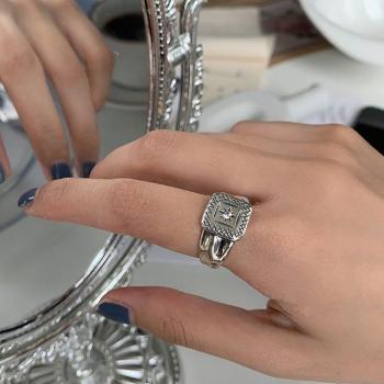 Bague Femme Punk en Argent 925