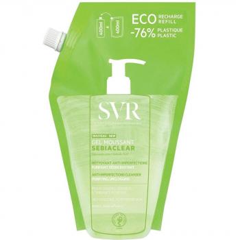 SVR Sebiaclear Gel Moussant Gel Limpiador Anti-imperfecciones Recarga 400ml