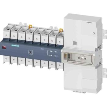 Siemens ATSE Netzumschalter 100 A, 4‑polig, 415 V AC – Schwarzer Bauartcode 3KC64302TA200TA3