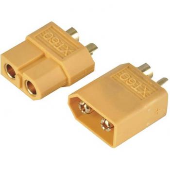 Connettore Bullet XT60 a doppio ingresso/uscita