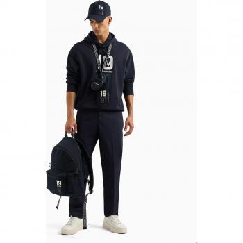 Pantaloni Armani Exchange 3dzpl_zn3dz Blu Profondo 33