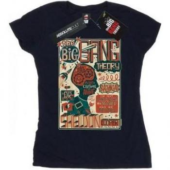 T-shirt Big Bang Theory a maniche lunghe XXL