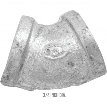 Craftsman Galvanized 3/4 Industrial Pipe 45 Degree Elbow