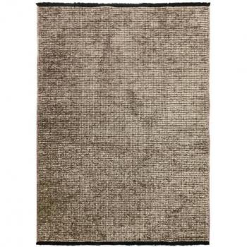 Tappeto Grigio Luminoso in Coton Noir, Milano 120x170