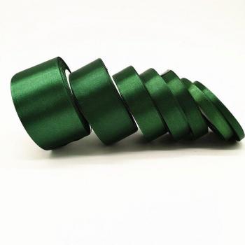 Dark Green Silk Satin Ribbon
