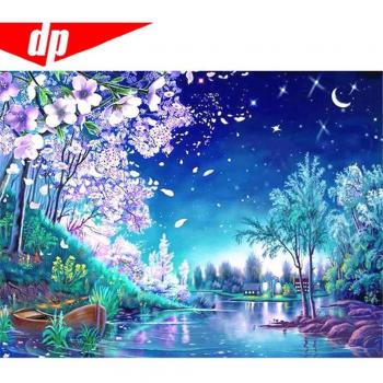 Shimmering Round Mosaic Painting