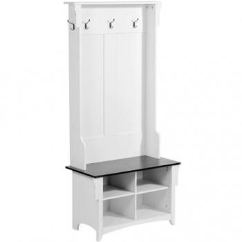 Mudroom Entryway Bench & Coat Rack