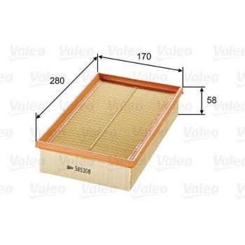 VALEO High Efficiency Air Filter 585308