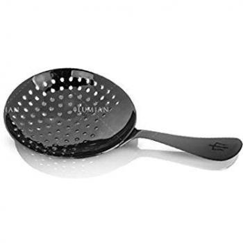 Julep Strainer Lumian Nero 16,5 cm in acciaio inox placcato