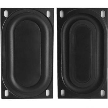 Plaque vibrante rectangulaire pour caisson de basses 45bb, 2 pièces