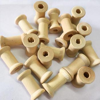 30pcs Mini Vintage Sewing Bobbins