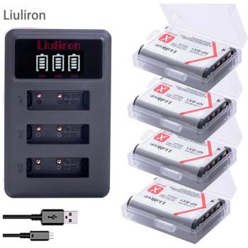 Kit 5 batteries NP-BX1 HX300 Sony