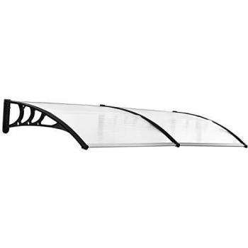 Outsunny 0.8 x 2m Curved Door Window Awning Canopy