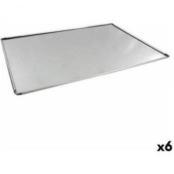 Rettangolo da forno VR Argentato in Alluminio 48x34 cm