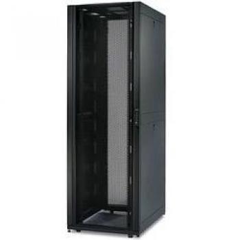 APC AR3157 NetShelter SX 48U 750mm breiter Schrank mit Seiten schwarz