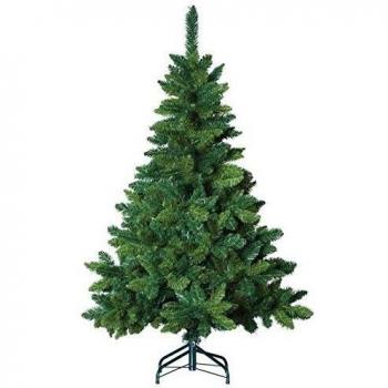 Fééric Lights: Albero Natalizio Verde 210 cm con Fiori Illuminosi