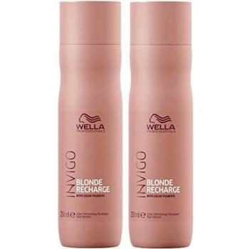 WELLA Professionals Invigo Blonde Recharge Shampoo 2er Pack