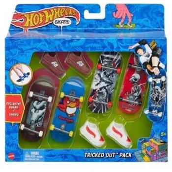Hot Wheels Finger-Skateboard-Set