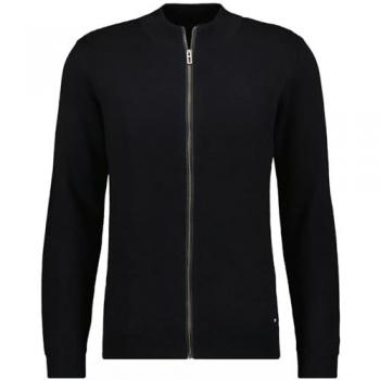 RAGMAN Collegejacke Baumwolle/Kaschmir, M, schwarz