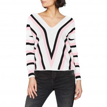 ONLY Damen Onlnew AYA 7/8 KNT Pullover Mehrfarbig