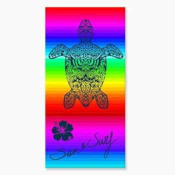 Serviette de plage Tortue Tropicale 90x170 cm