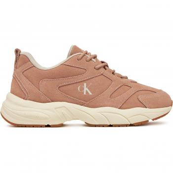 Calvin Klein Sneakers Retro Tennis Basse Rosa