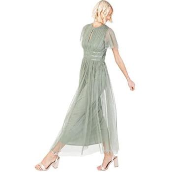 Sustainable Green Midaxi Dress – Anaya with Love