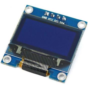 0.96 Blue/White I2C OLED Display 128x64 for Raspberry Pi