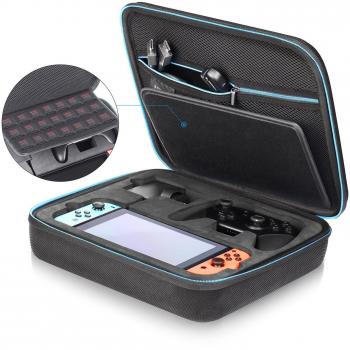Etui de transport pour Nintendo Switch avec 21 Cartouches de Jeux