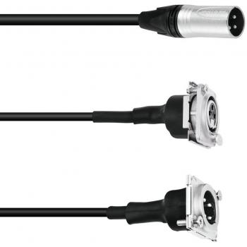 PSSO Patch Kabel XLR(F)EB/1xXLR(M)1xXLR(M)EB1m