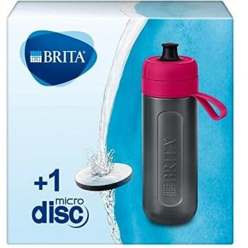BRITA FILL AND GO ACTIVE SPORTS WATER FILTER BOTTLE + 1 DISCS BPA FREE