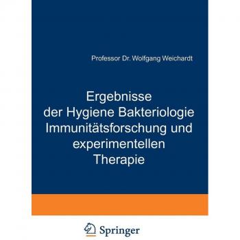 Vitalsource Technologies, Inc. Ergebnisse Der Hygiene Bakteriologie Immunitatsforschung Und Experiment