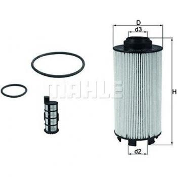 Filtro de Combustible Mahle KX 403KIT Original