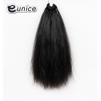 Yaki Straight Crochet Hair Extensions