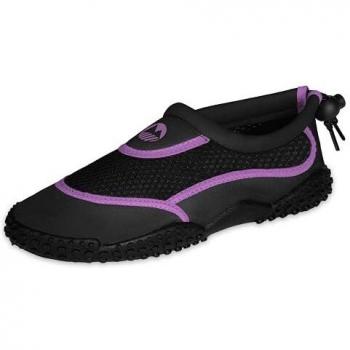 Lakeland EdenWave Kid’s Swim Slides – Black/Purple, UK 8