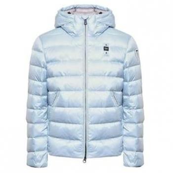 Grau‑blaue Daunenjacke XL – Wintermantel Coats Blue, Regular Fit