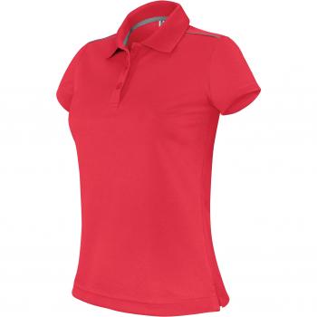 Proact Damen-Rot-Polo Shirt S