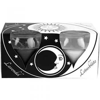 HS Candle Duftkerzen im Glas, 10er Pack Creation, je ca. 18 Std. Brenndauer