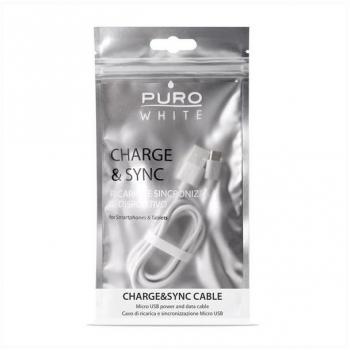 Cavo Micro USB PURO PWMICROUSBCABLE1WHI