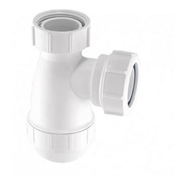 McAlpine G10 40 mm 1½″ Multifit Outlet Shallow Bottle Trap – White