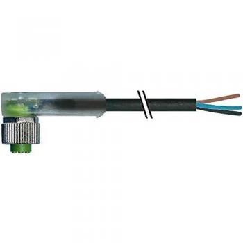 Murr Elektronik: M12-Verbindungsleitung schwarz + Stecker