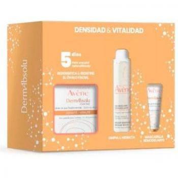 Avene DERMABSOLU CREMA DÍA ESENCIAL + MASK + MICELAR LOTE 3 pz