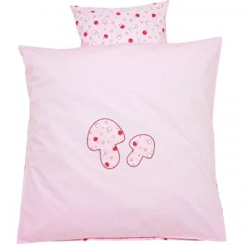 Alvi Schlafsachen 100x135 cm Rosa Glückspilz Edition