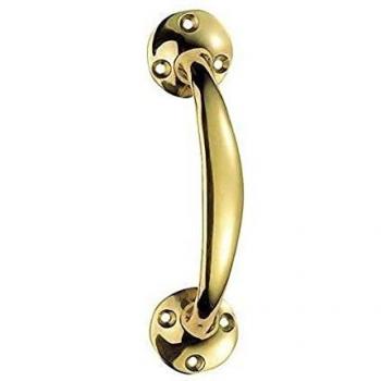 Victorian Bow Handle Polished Brass