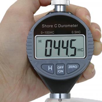 Duromètre à affichage LCD HD 0-100 – Testeur de dureté pour caoutchouc et sols en plastique