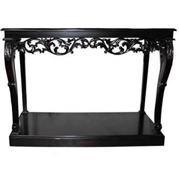 Casa Padrino Barock‑Konsolen Tisch – Schwarz, Vintage Design