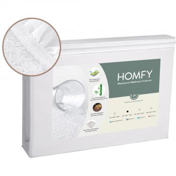 HOMFY Drap Housse Imperméable 140x190/200+30cm