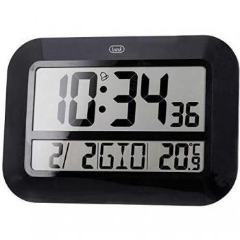 Orologio Digitale Radiocontrollato Trevi 3540D Nero per Pareti