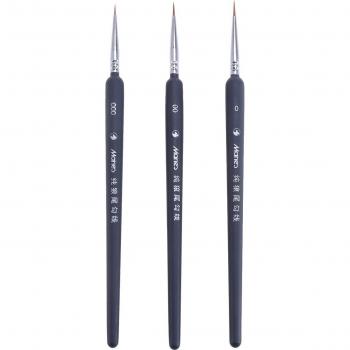 3/7pcs Wolf Hair Art Brushes for Painting Miniatures